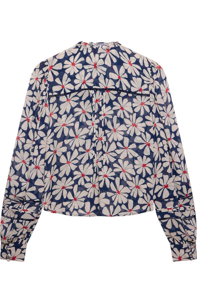 MINT VELVET Floral Print Blouse, Alternate, color, 