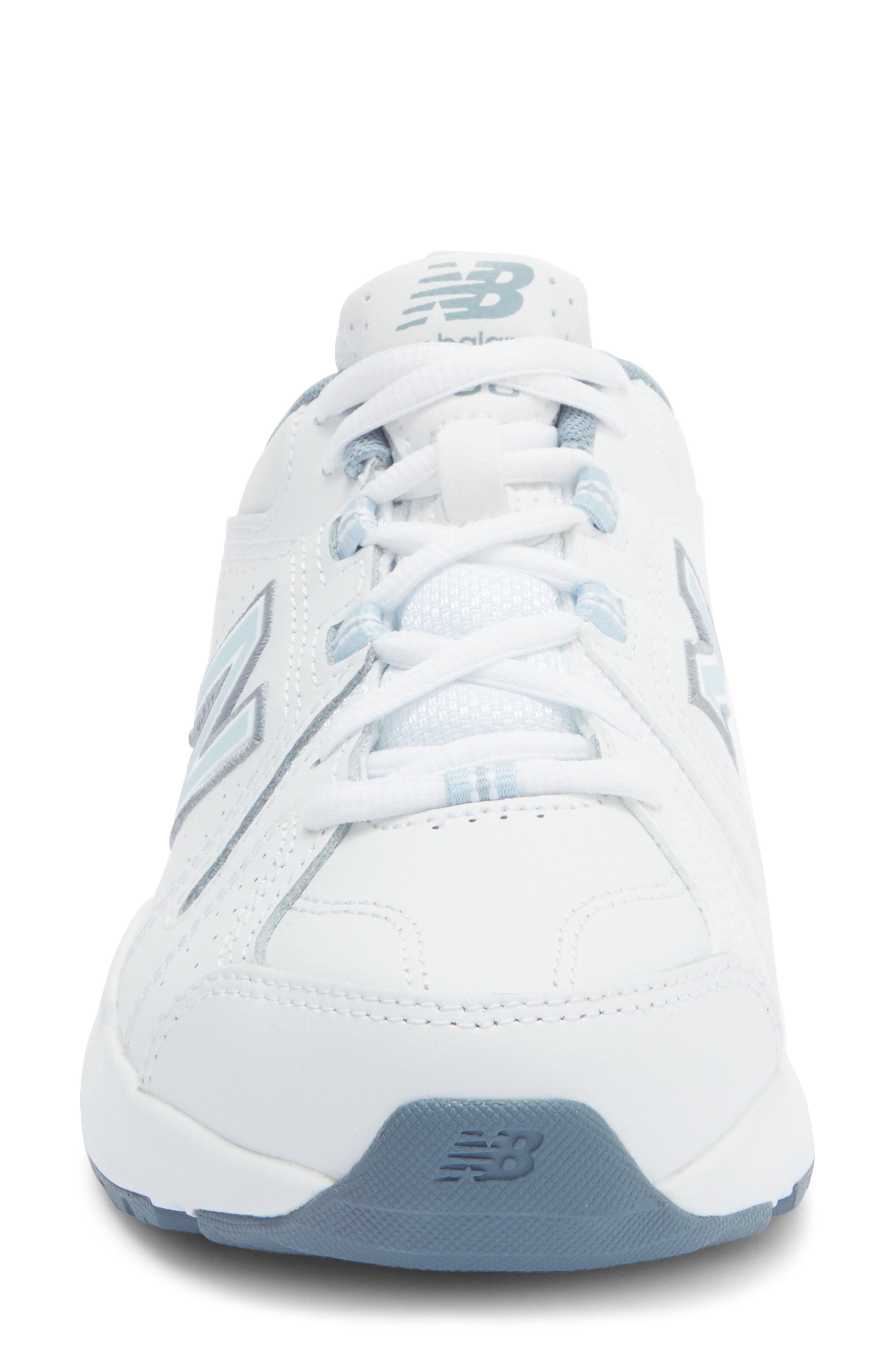 New Balance 608v5 Trainer Sneaker, Alternate, color, White/Blue