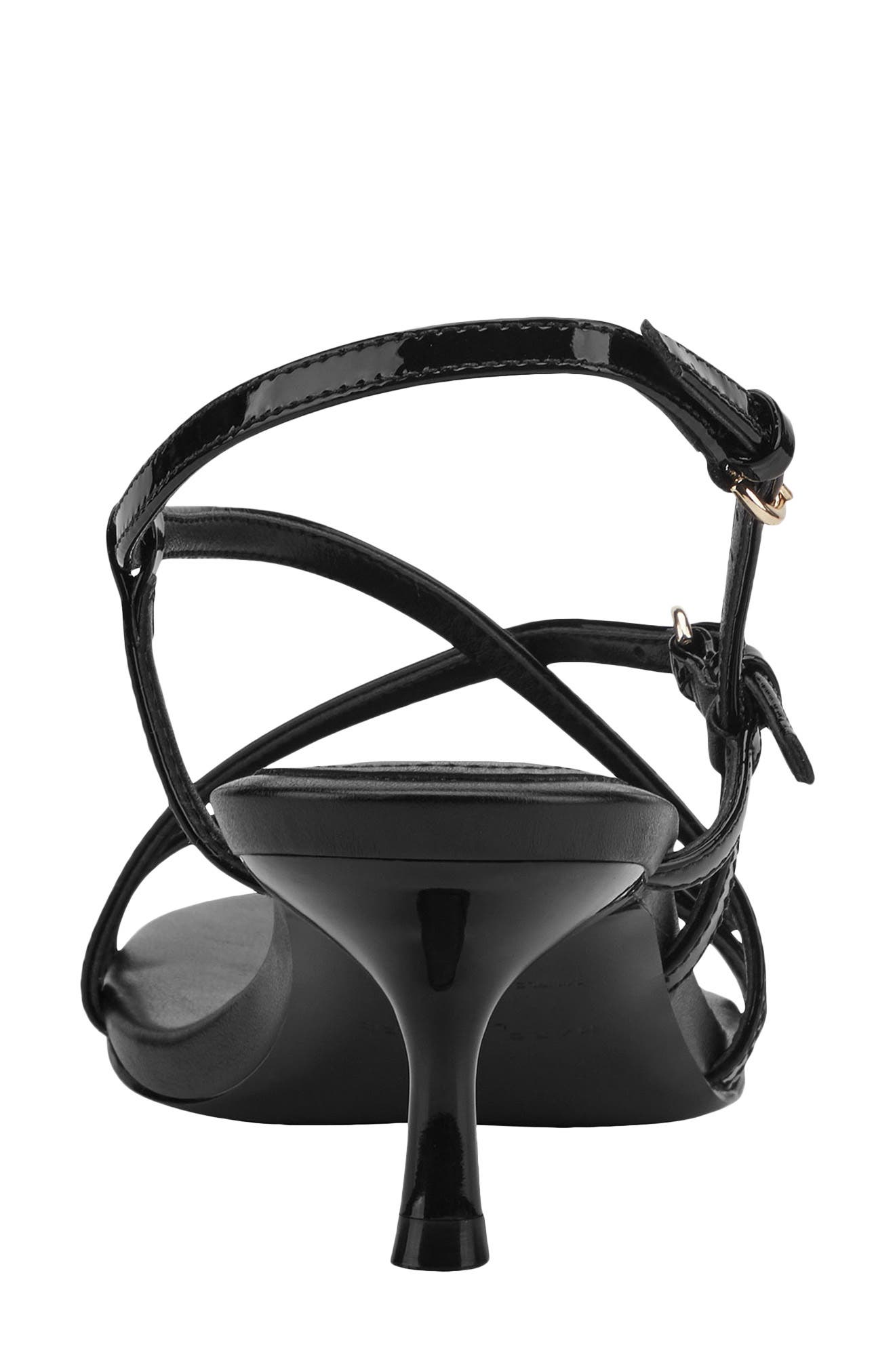 Marc Fisher LTD Nylah Slingback Sandal, Alternate, color, Black