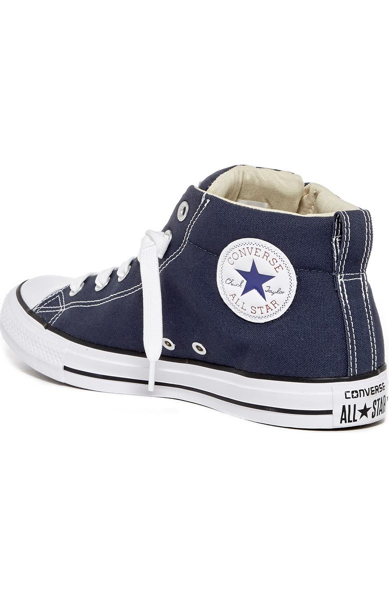 Converse Chuck Taylor Street Mid Sneaker, Alternate, color,