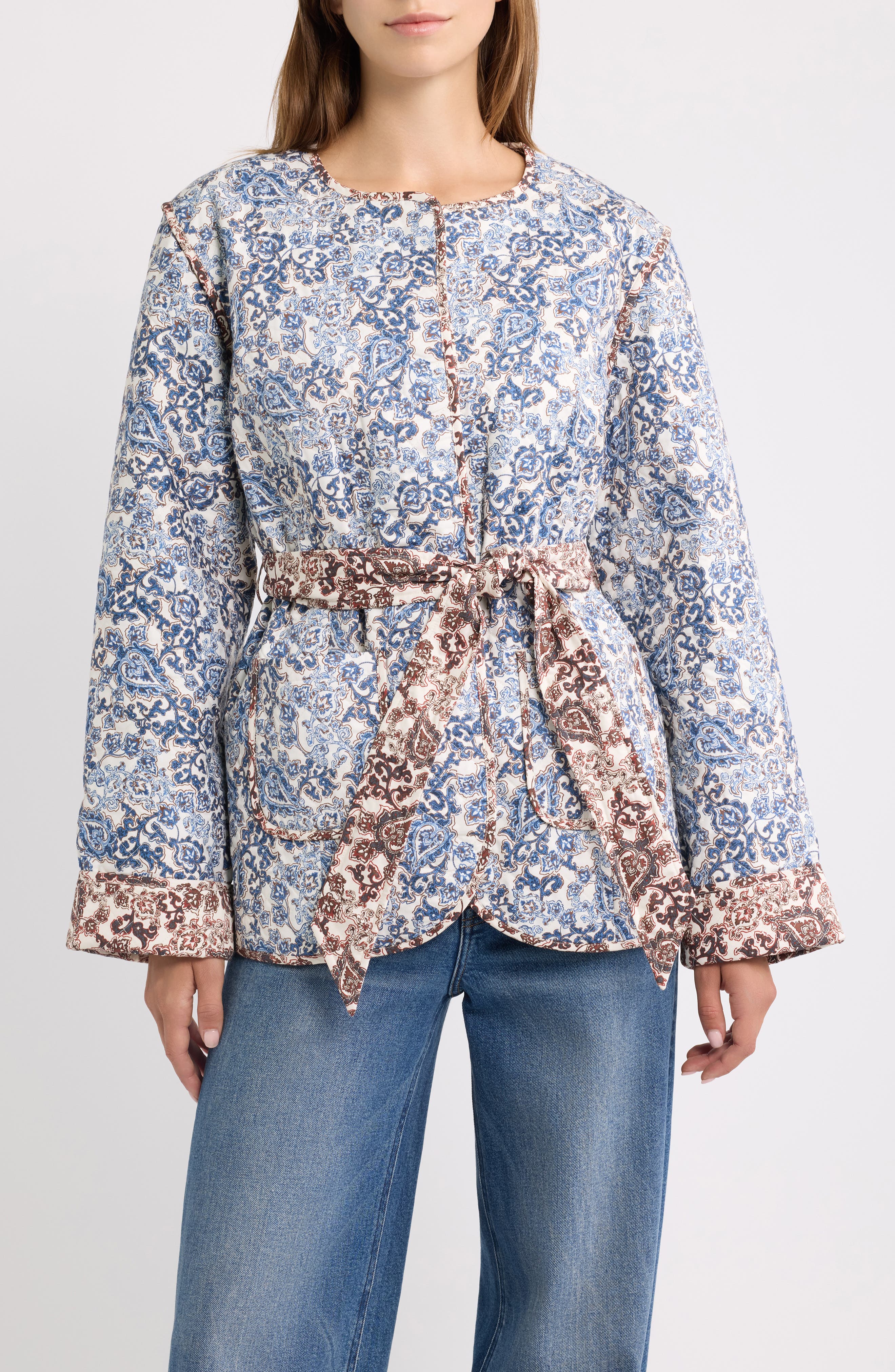 selected PAISLEY FLORAL BLOCK