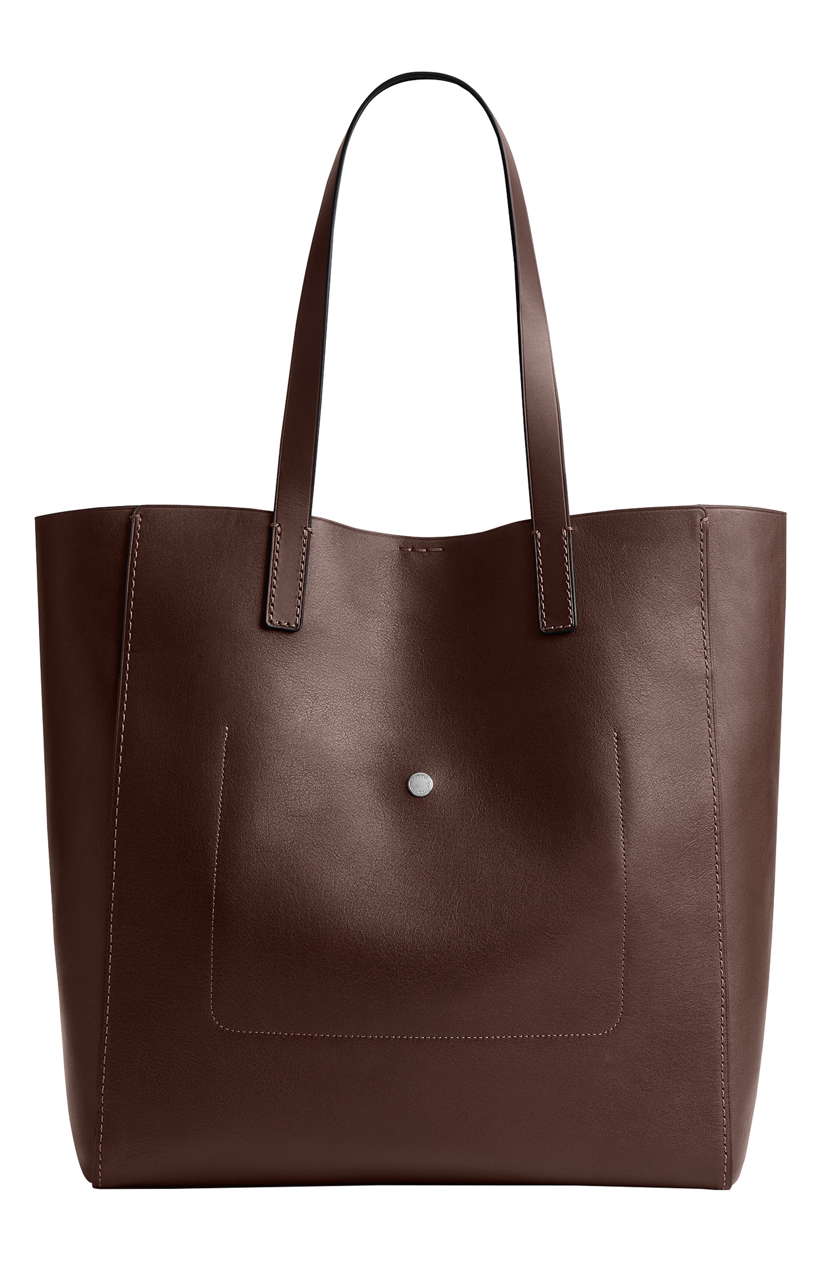 COACH Broadway Tote Bag, Alternate, color, Maple