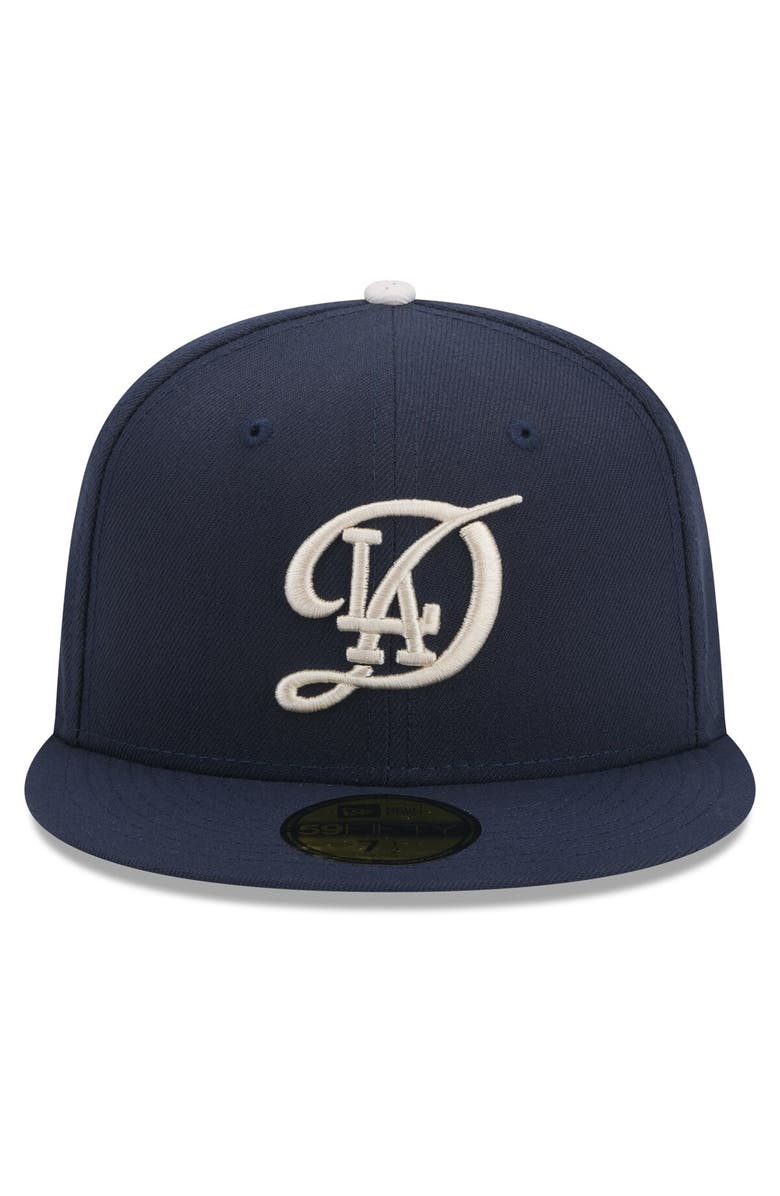 New Era Men's New Era Navy Los Angeles Dodgers 2024 City Connect 59FIFTY Fitted Hat, Alternate, color, Blue