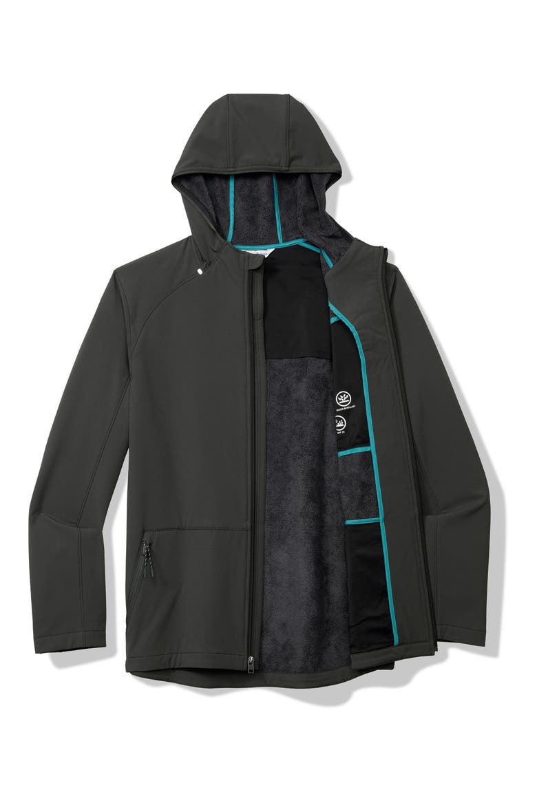 Seabrook Hooded Jacket, Alternate, color, DK GREY