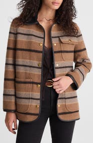 Madewell Stripe Chore Jacket