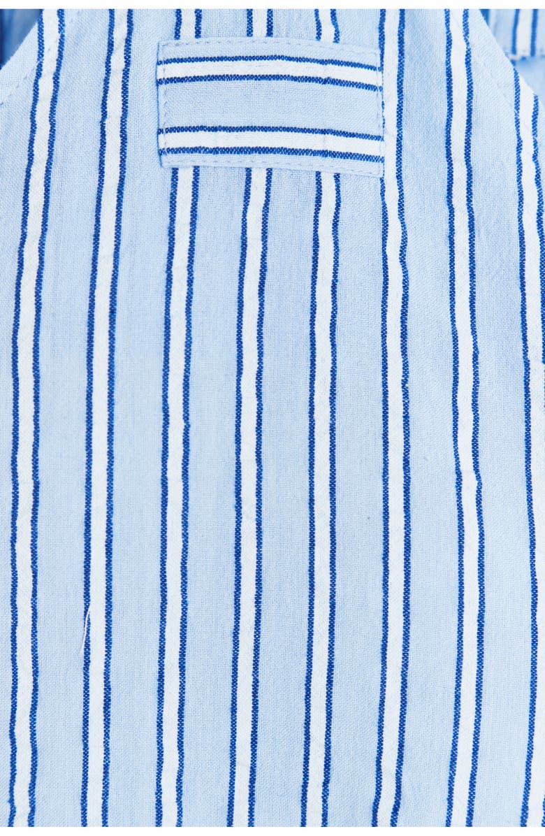 Babycottons Premium Cotton Nimes Shortall for Infant, Alternate, color, Blue