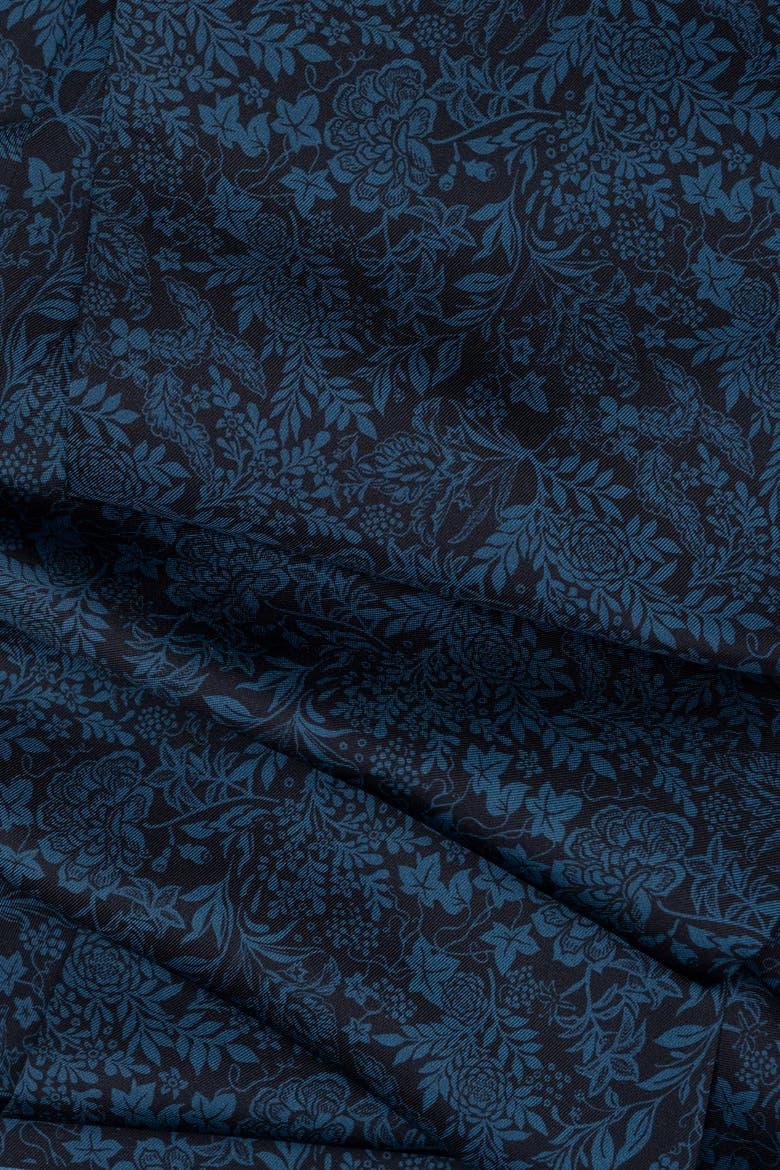 Rapallo - Silk Scarf for Men, Alternate, color, Midnight Blue