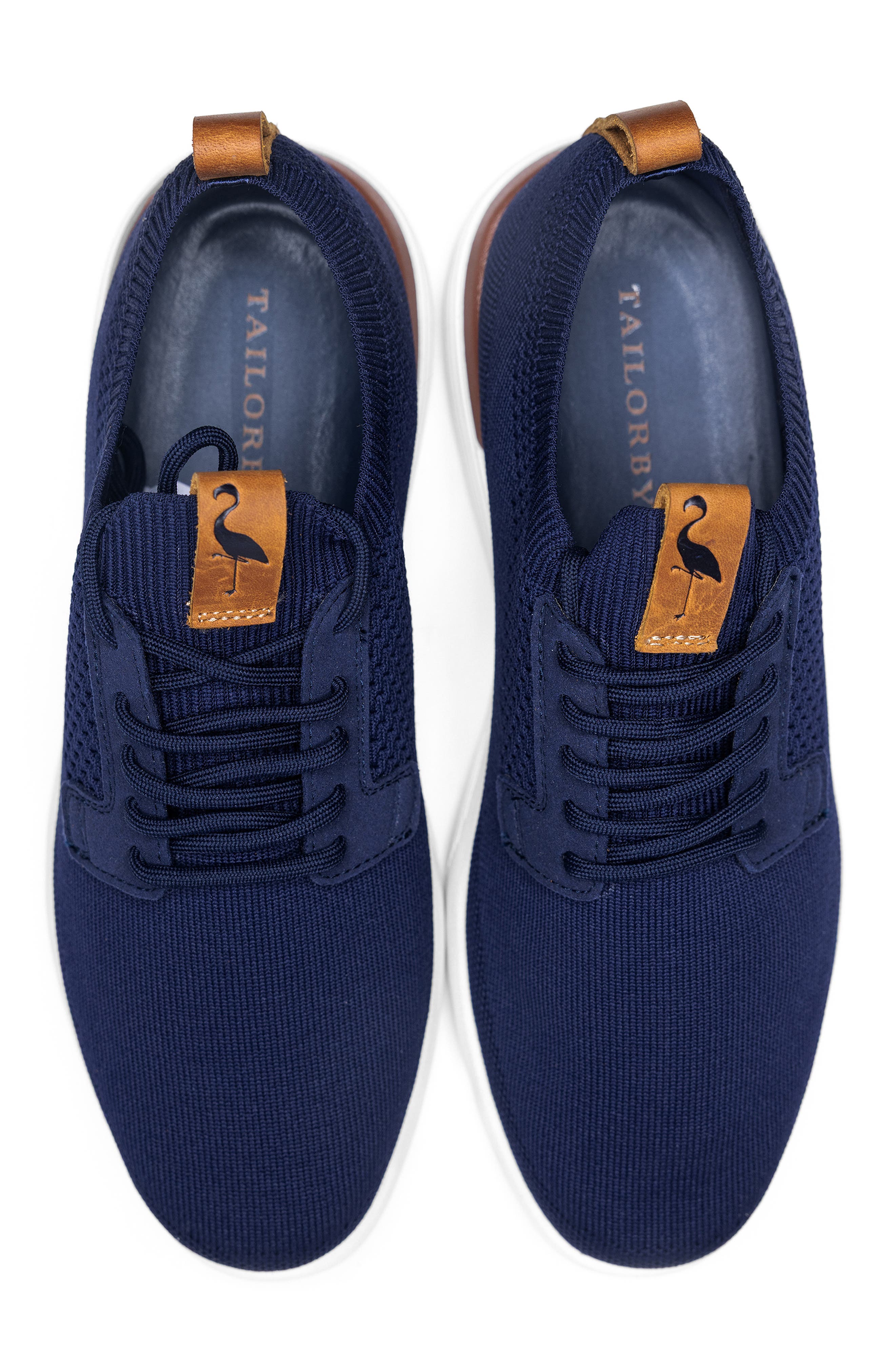 TailorByrd Chad Engineered Knit Sneaker, Alternate, color, Navy