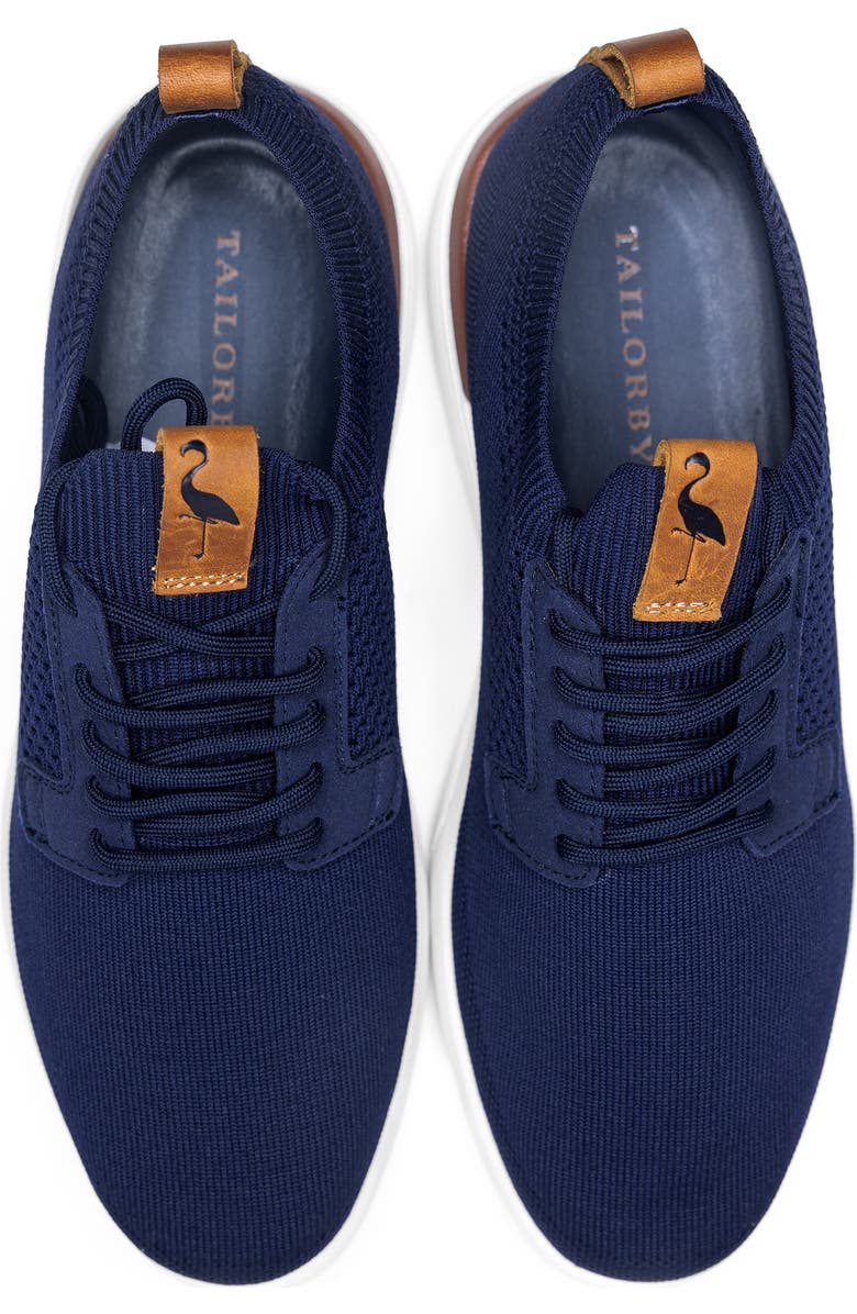 TailorByrd Chad Engineered Knit Sneaker, Alternate, color, Navy