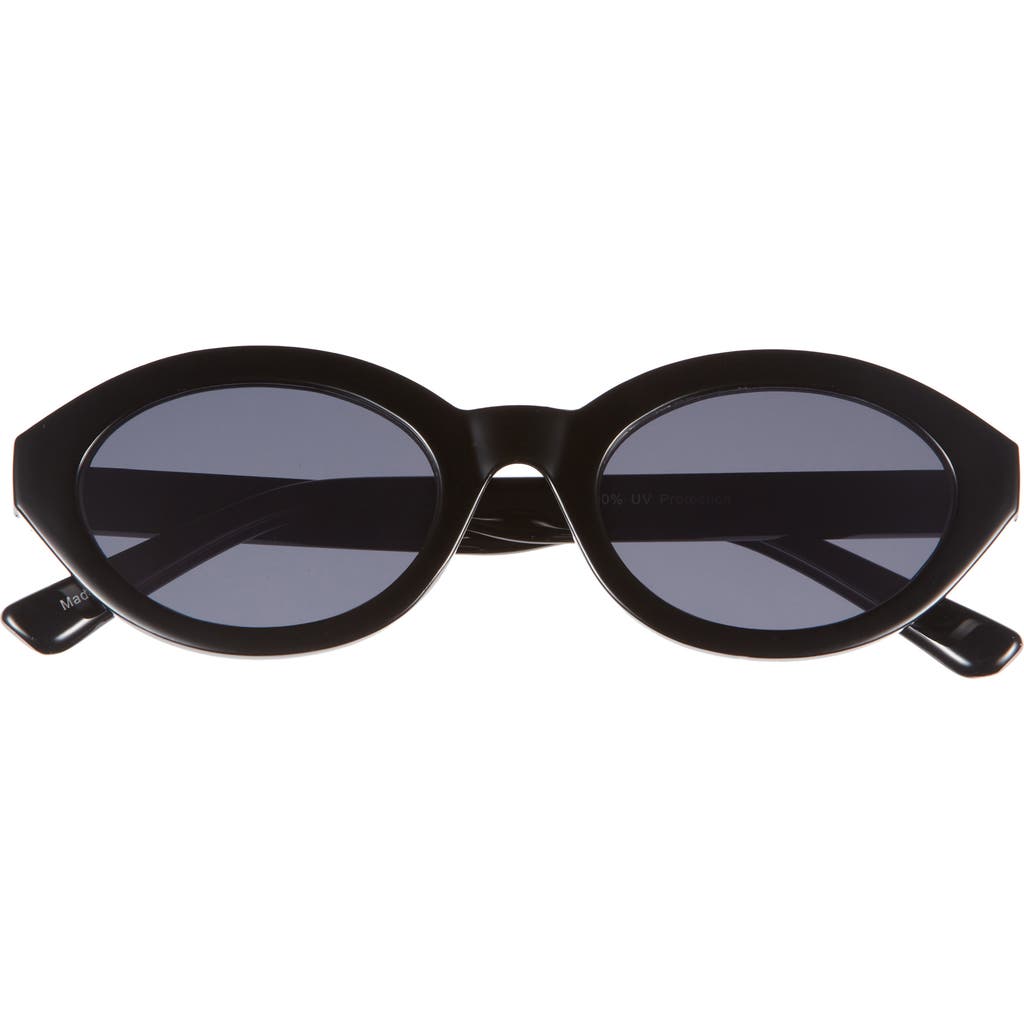 Bp. Oval Sunglasses In Black