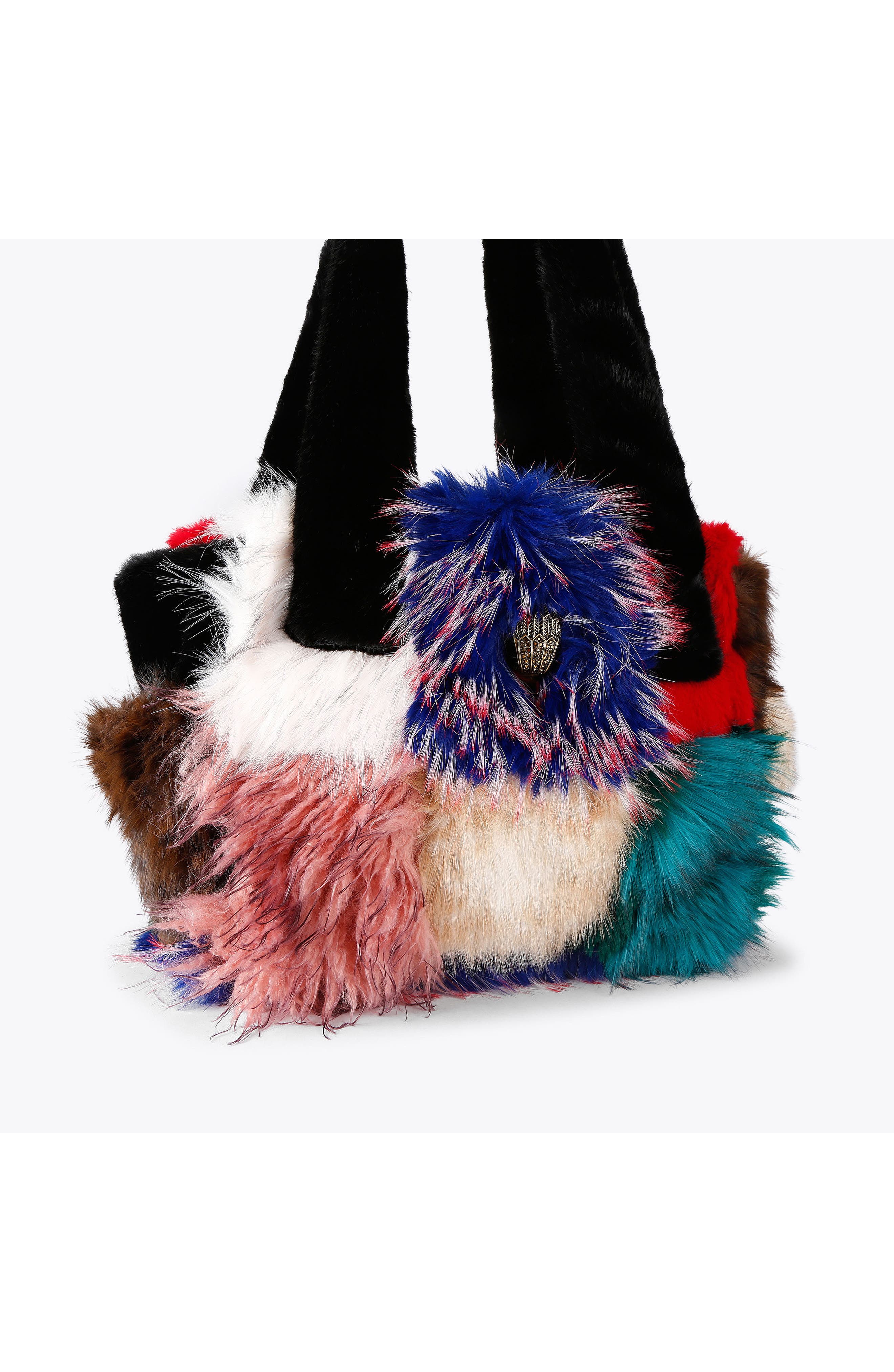 Celia Faux Fur Tote, Alternate, color, OPEN MISCELLANEOUS