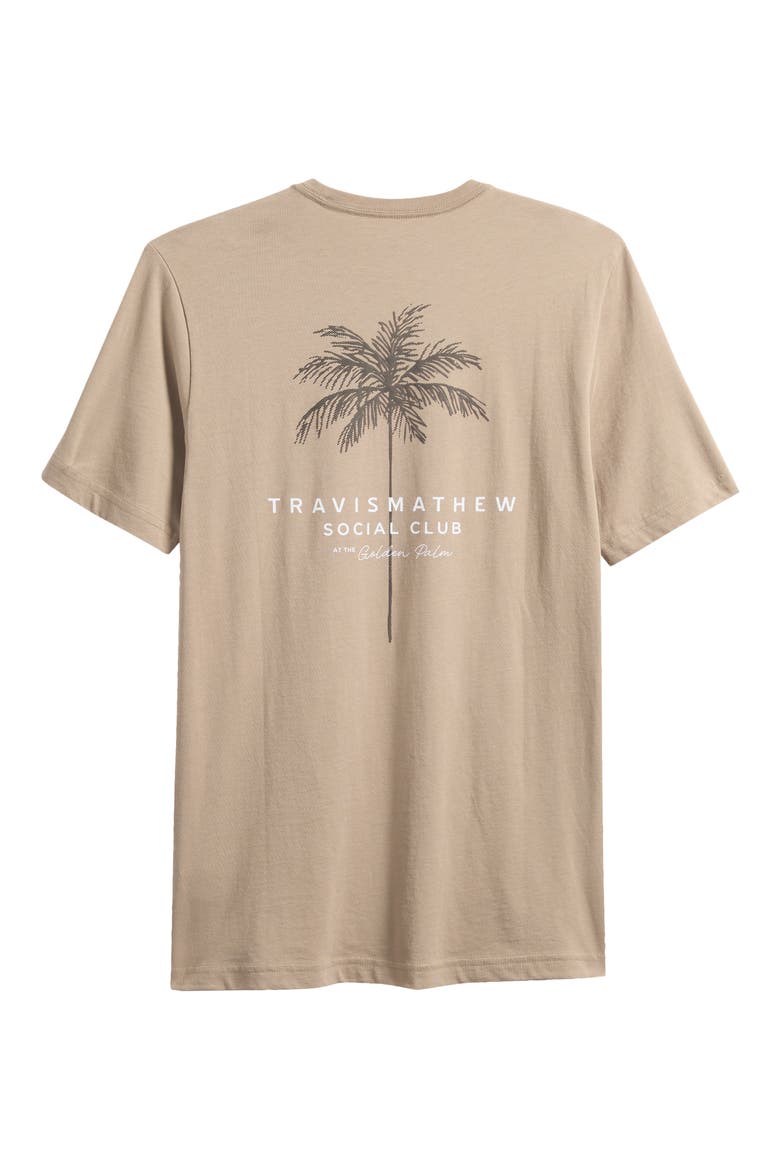 Golden Horizon Cotton Graphic T-Shirt, Alternate, color, ROASTED CASHEW