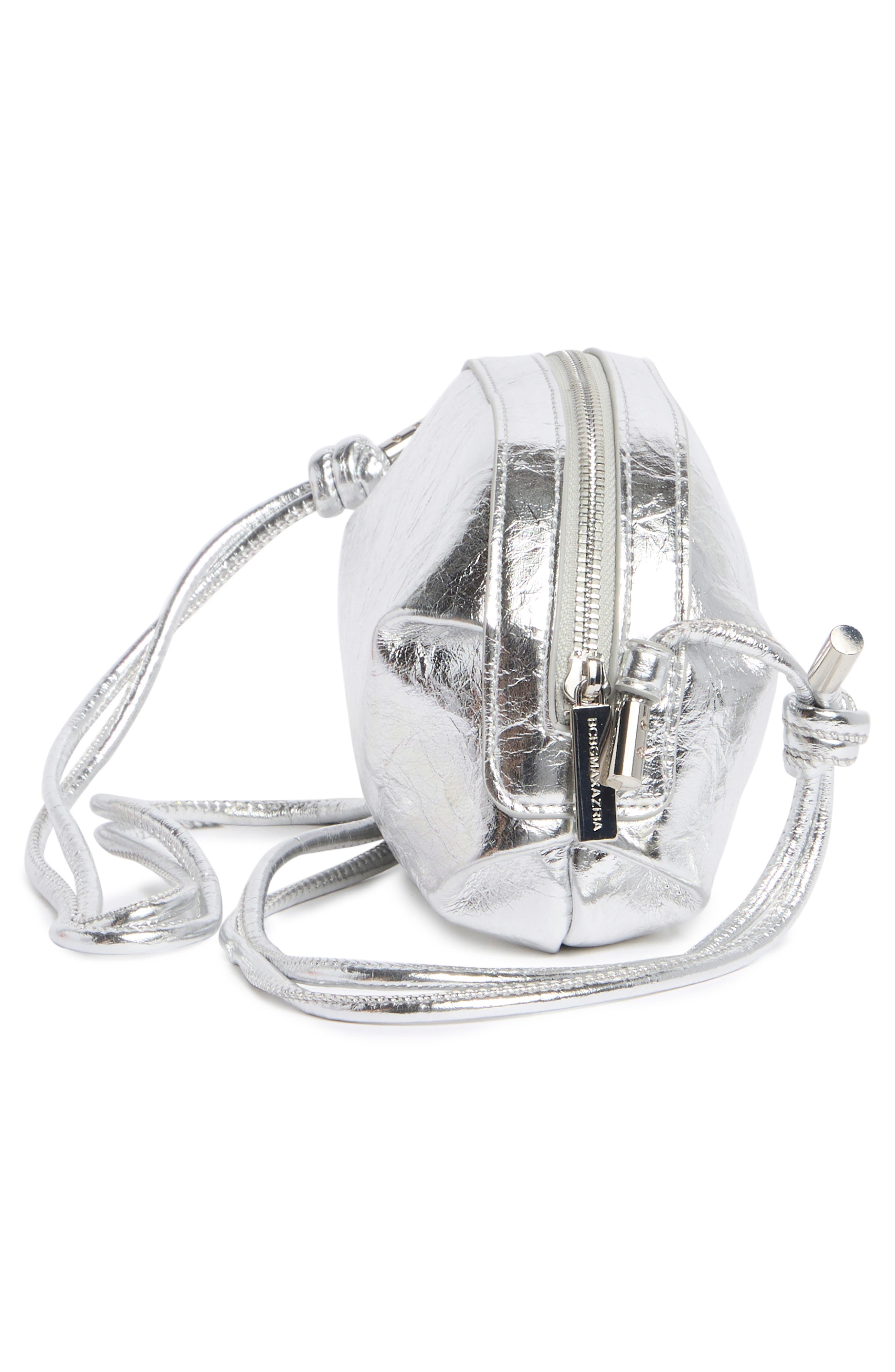 BCBG Mini Loaf Metallic Crossbody Bag, Alternate, color, 