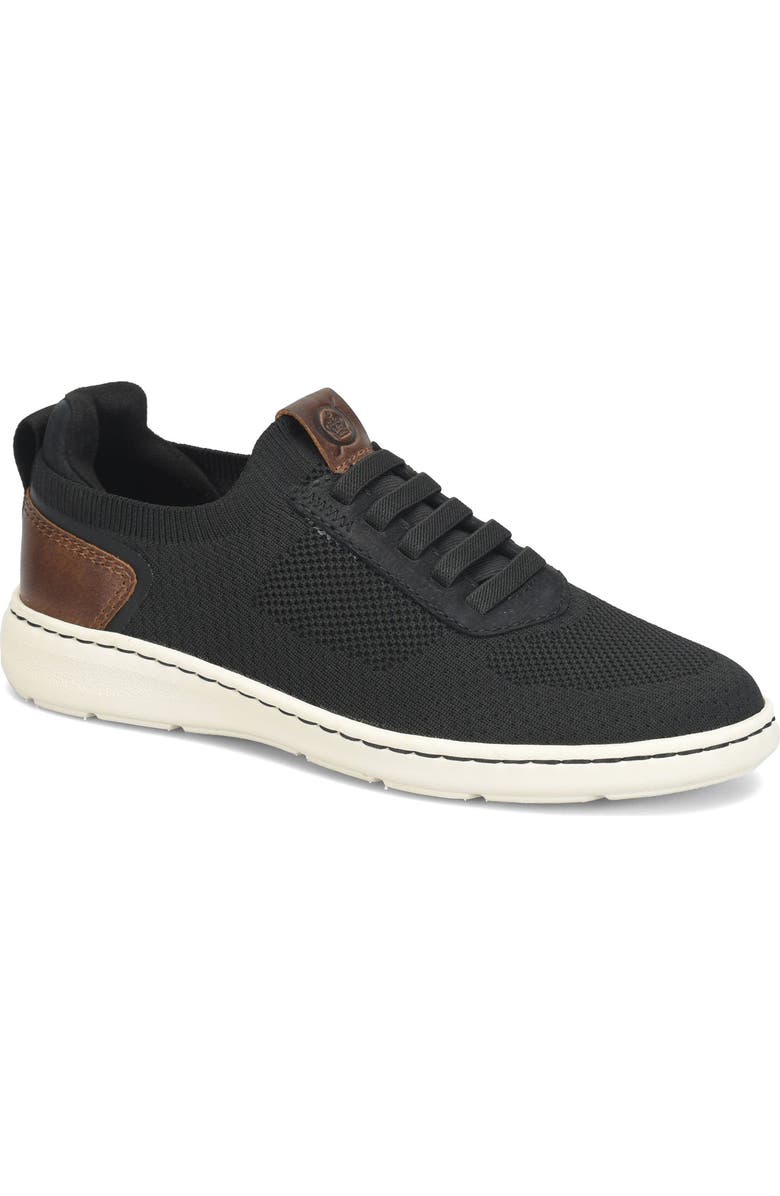 Børn Conrad III Sneaker, Main, color, Black Knit