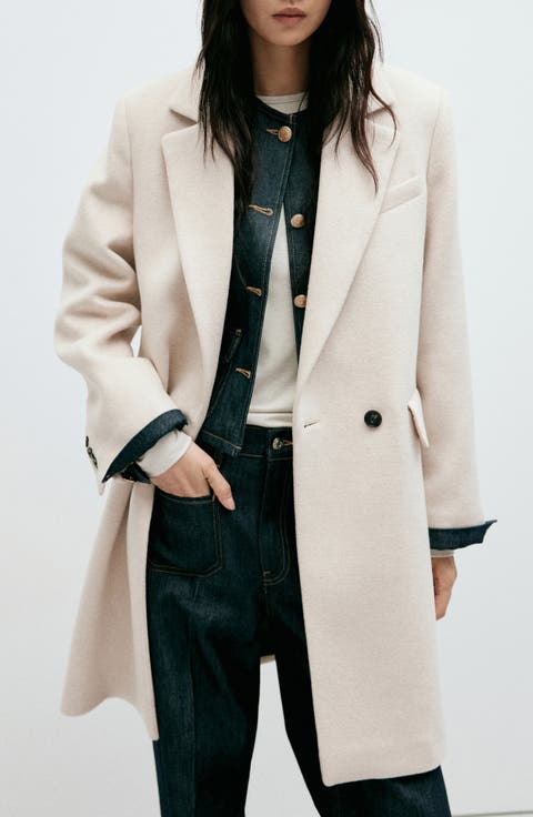 Double Breasted Wool Coat