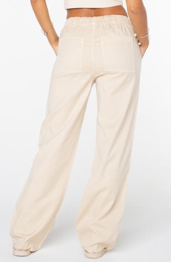 Roxy Sunset Dream Twill Wide Leg Pants | Nordstrom