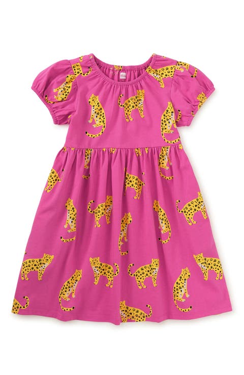 Puff Sleeve Empire Dress