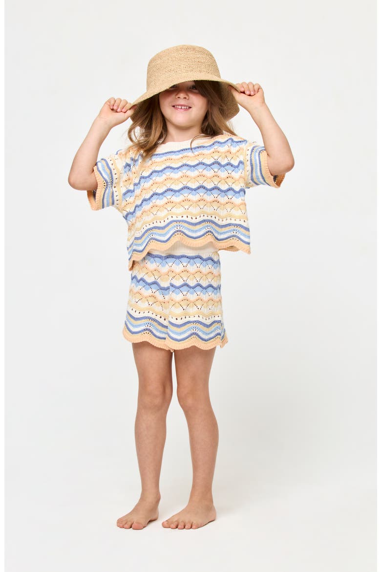Kids' Little Isadora Bucket Hat, Alternate, color, NATURAL
