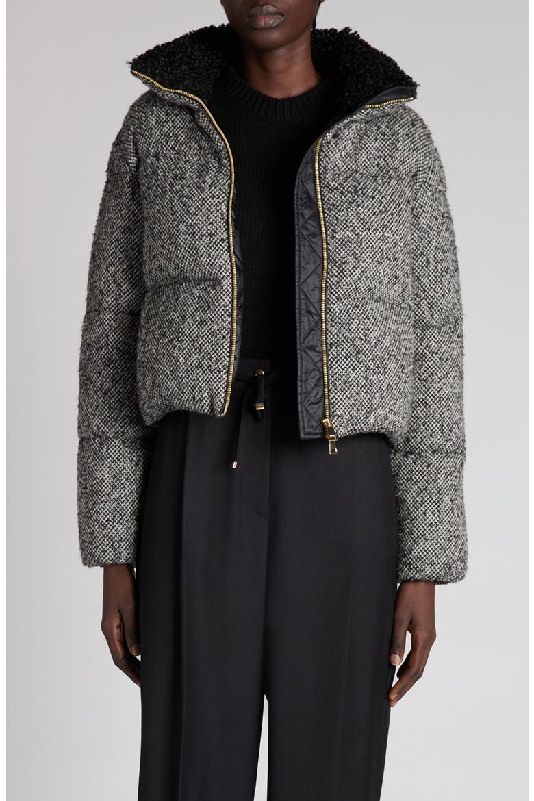 Brezesse Tweed Down Jacket (Women) | Nordstrom