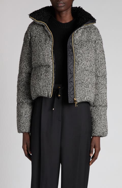 Brezesse Tweed Down Jacket