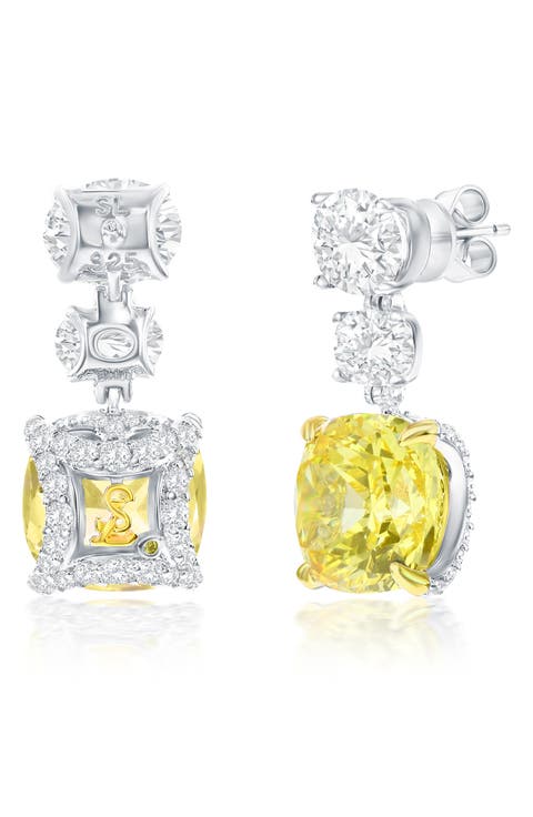 Gala Firework Drop Earrings