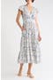  Cream/ Blue Toile Mystique