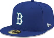 New Era Men's New Era Royal Boston Red Sox White Logo 59FIFTY Fitted Hat