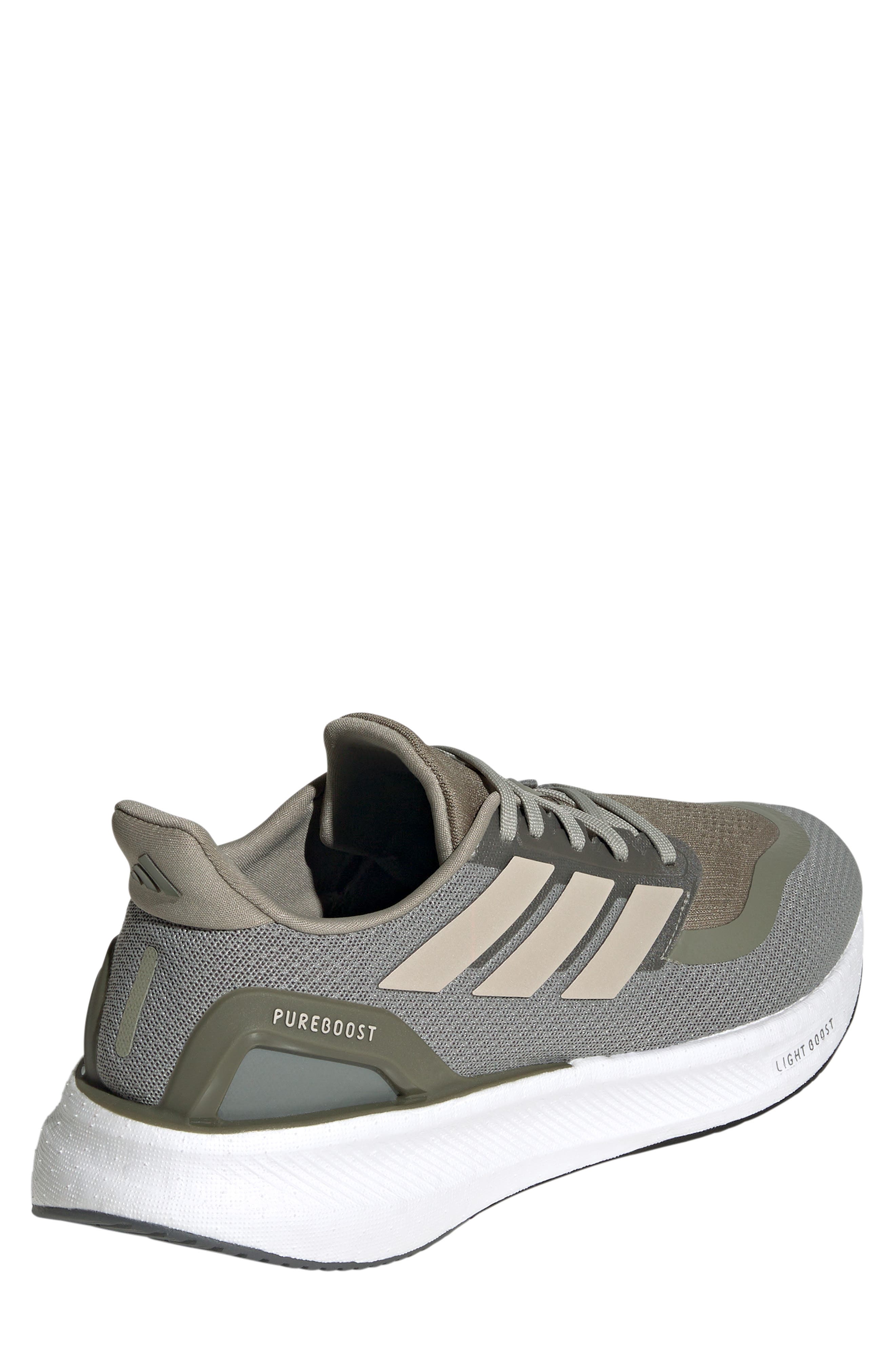 Pureboost 5 Running Shoe, Alternate, color, SILVER PEBBLE/BEIGE/OLIVE