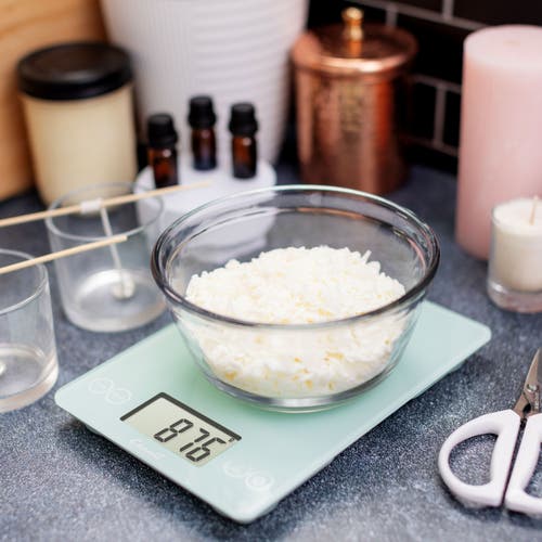 Escali Arti Classic Glass Digital Scale In Blue
