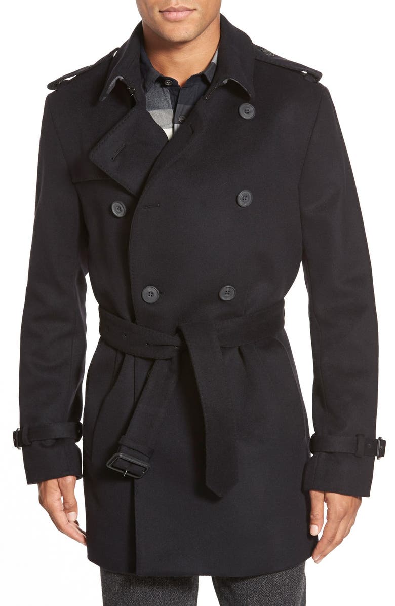 Burberry London 'Britton' Double Breasted Trench Coat, Main, color, 