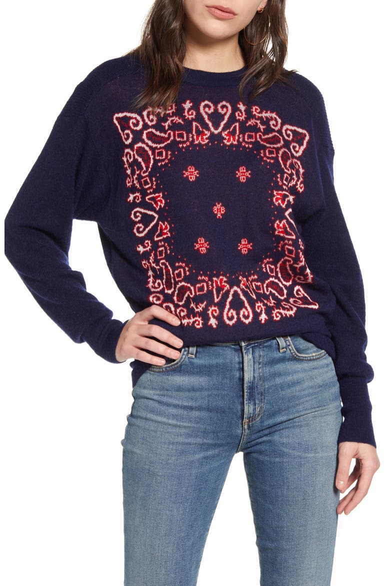 Pattern Pullover, Main, color, COMBO A