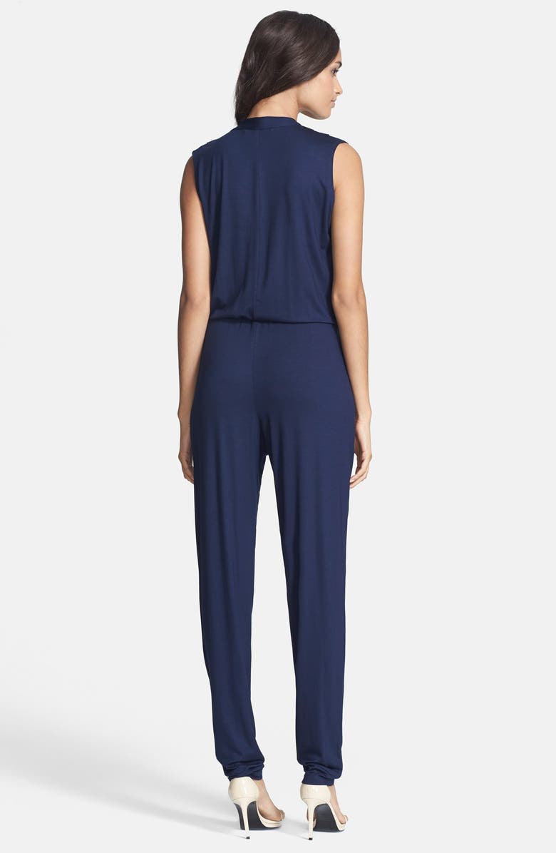 Trina Turk 'Pauline' Surplice Jumpsuit, Alternate, color, 