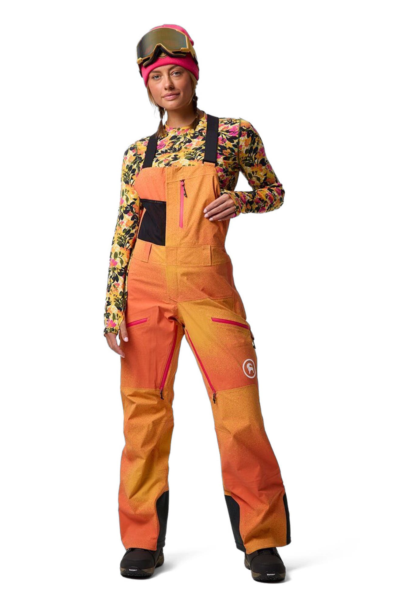 Boundary Orange Ombre/Black