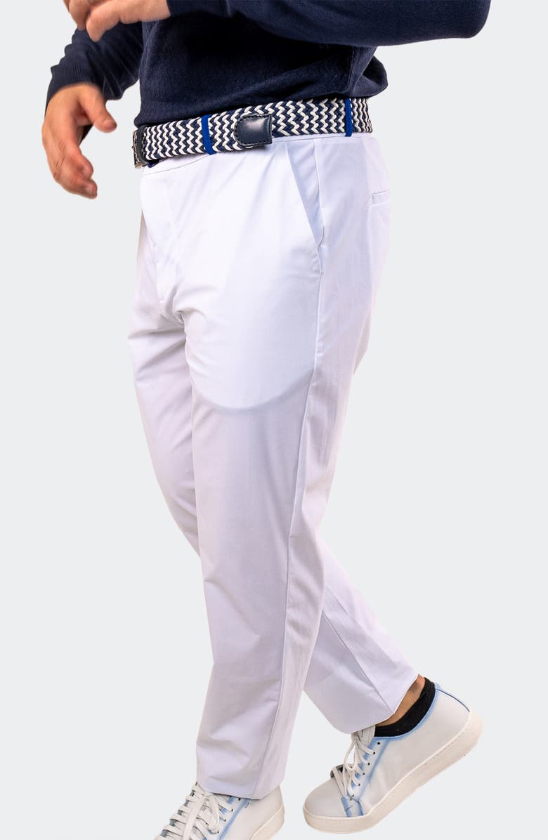 Maceoo Slim Fit Pants, Alternate, color, White