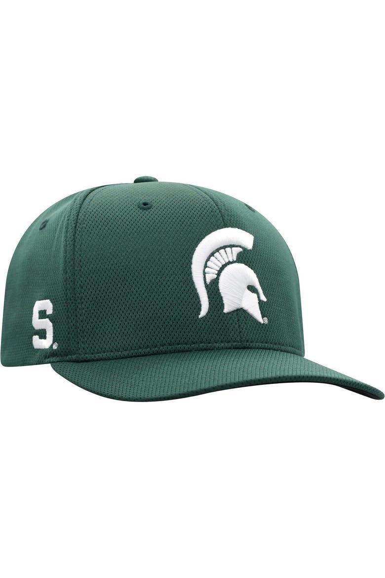 Men's Top of the World Green Michigan State Spartans Reflex Logo Flex Hat, Alternate, color, Green