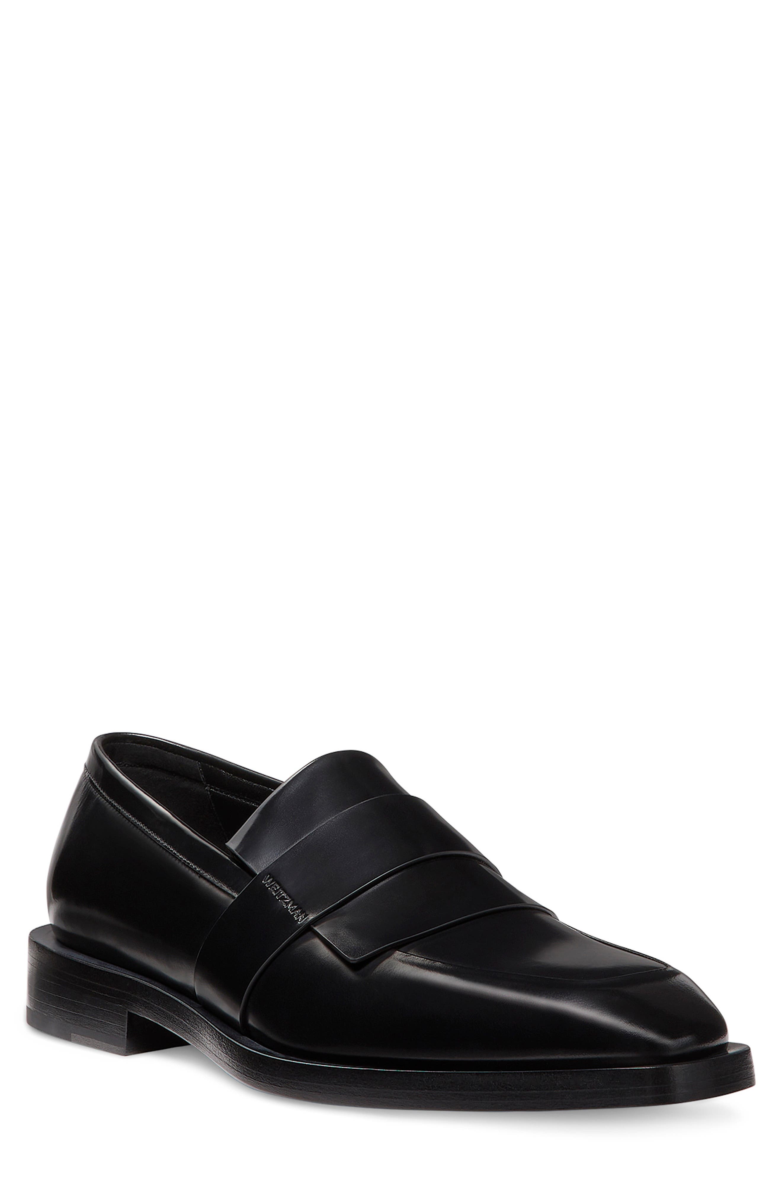 Stuart Weitzman Royce Kiltie Loafer, Main, color, Black