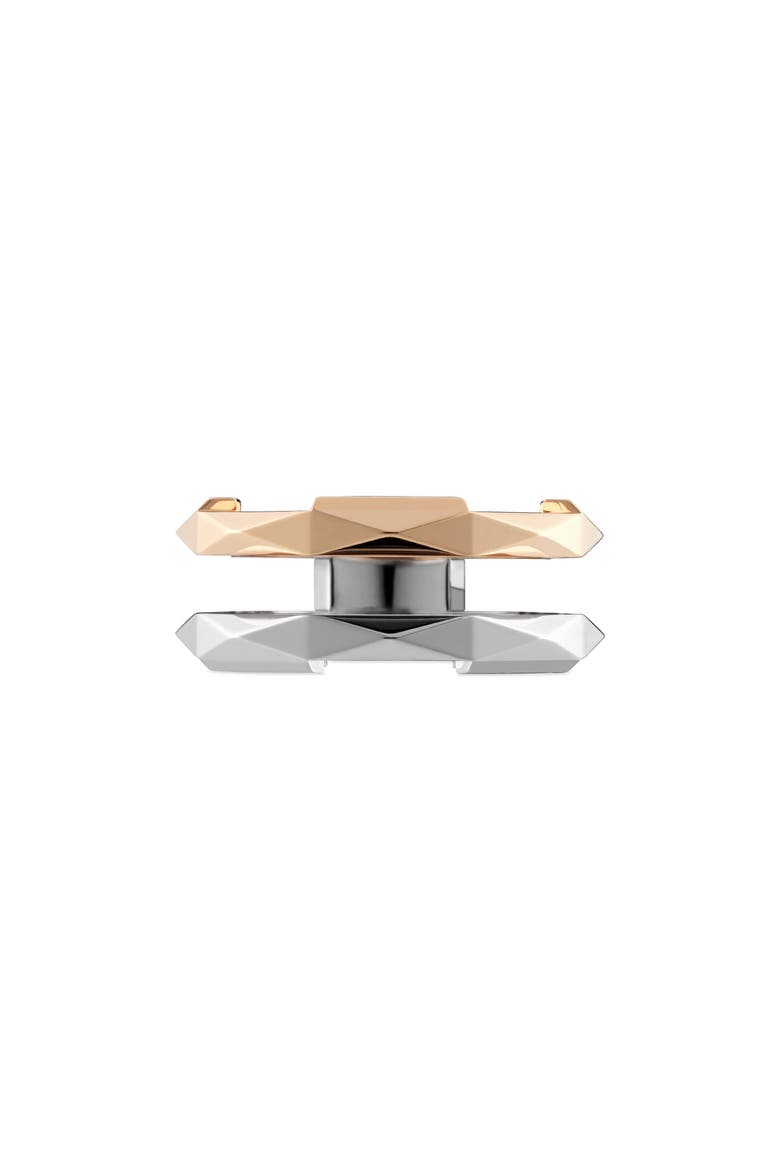 Link to Love Double Ring, Alternate, color, NO COLOR
