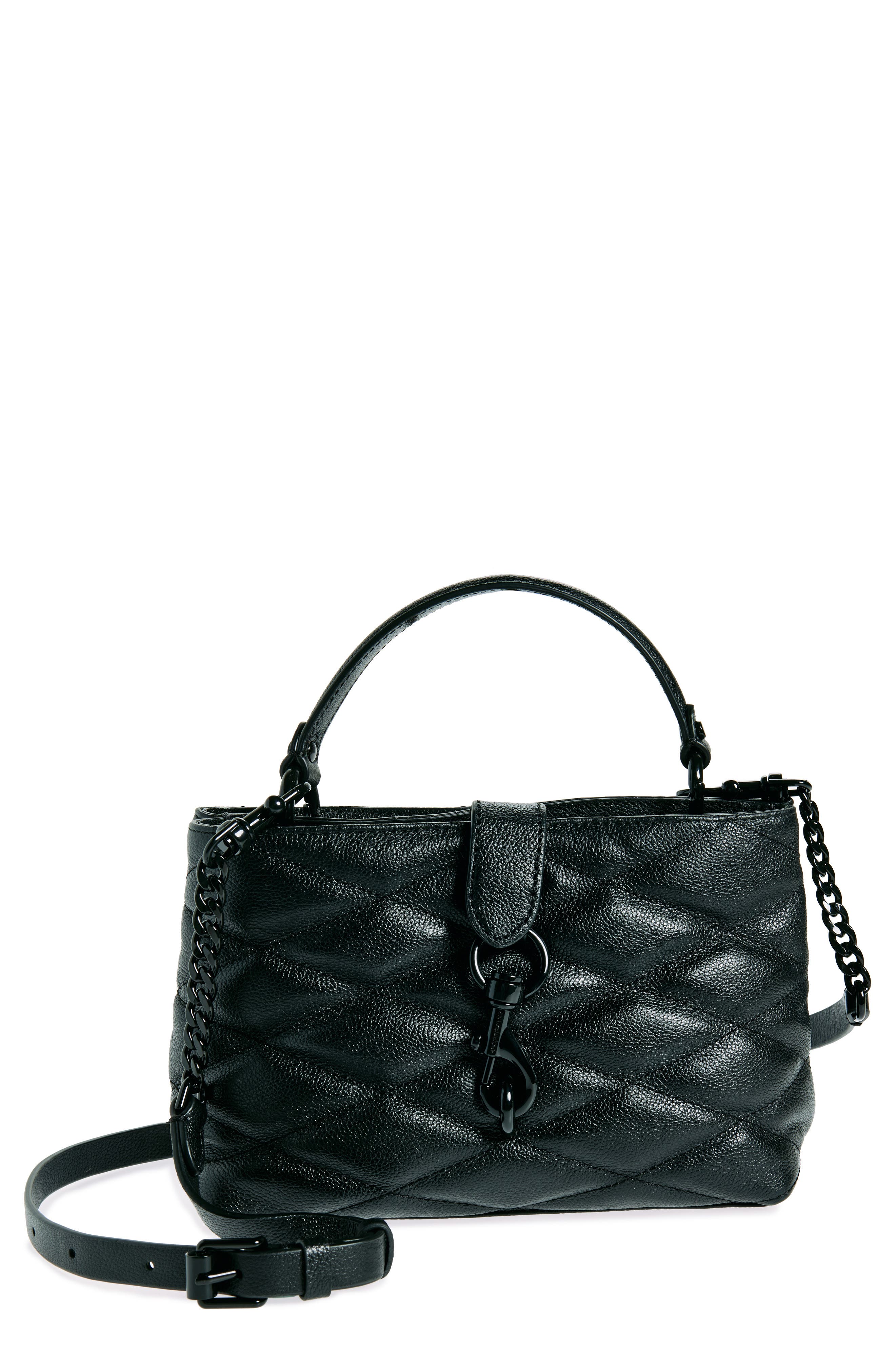 Rebecca Minkoff Edie Leather Top Handle Satchel