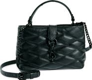 Rebecca Minkoff Edie Leather Top Handle Satchel
