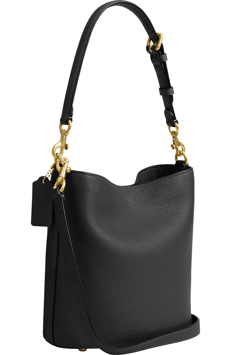 COACH Willow Polished Pebble Leather Shoulder Bag, Alternate, color,