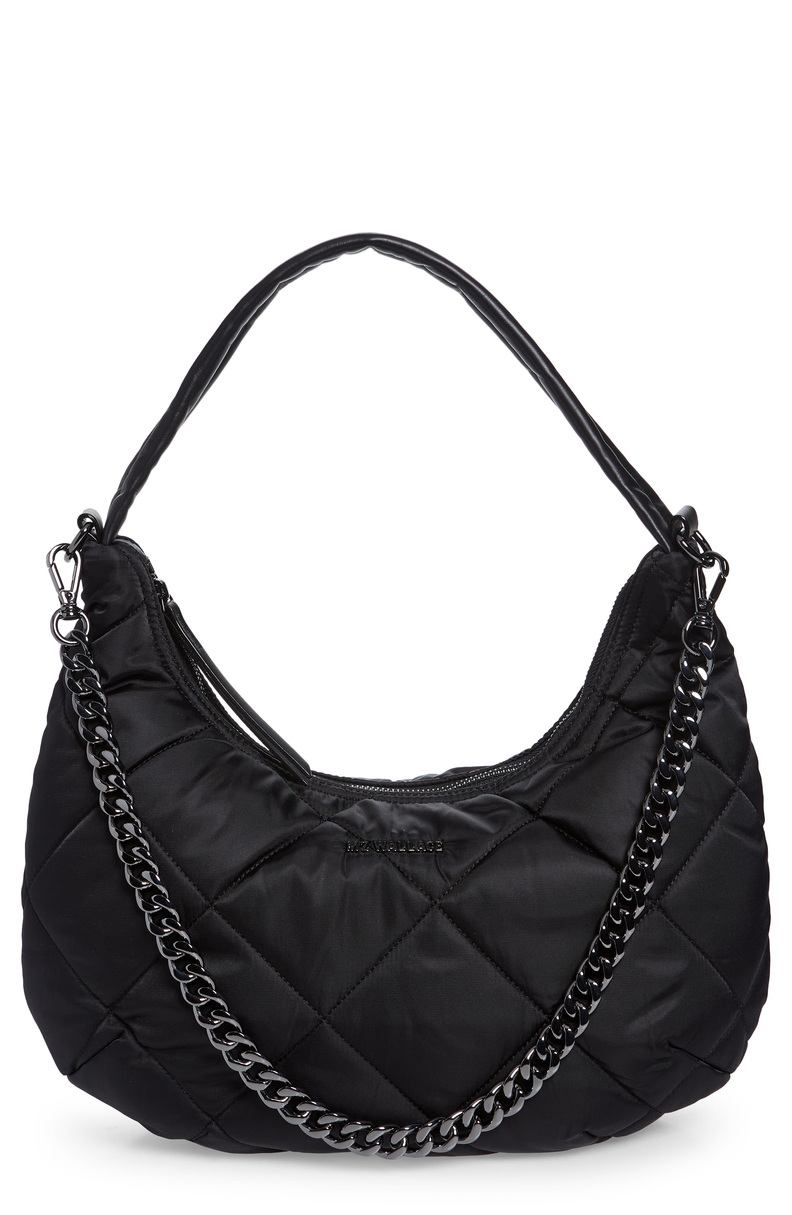 MZ Wallace Bowery Quilted Shoulder Bag, Main, color, 