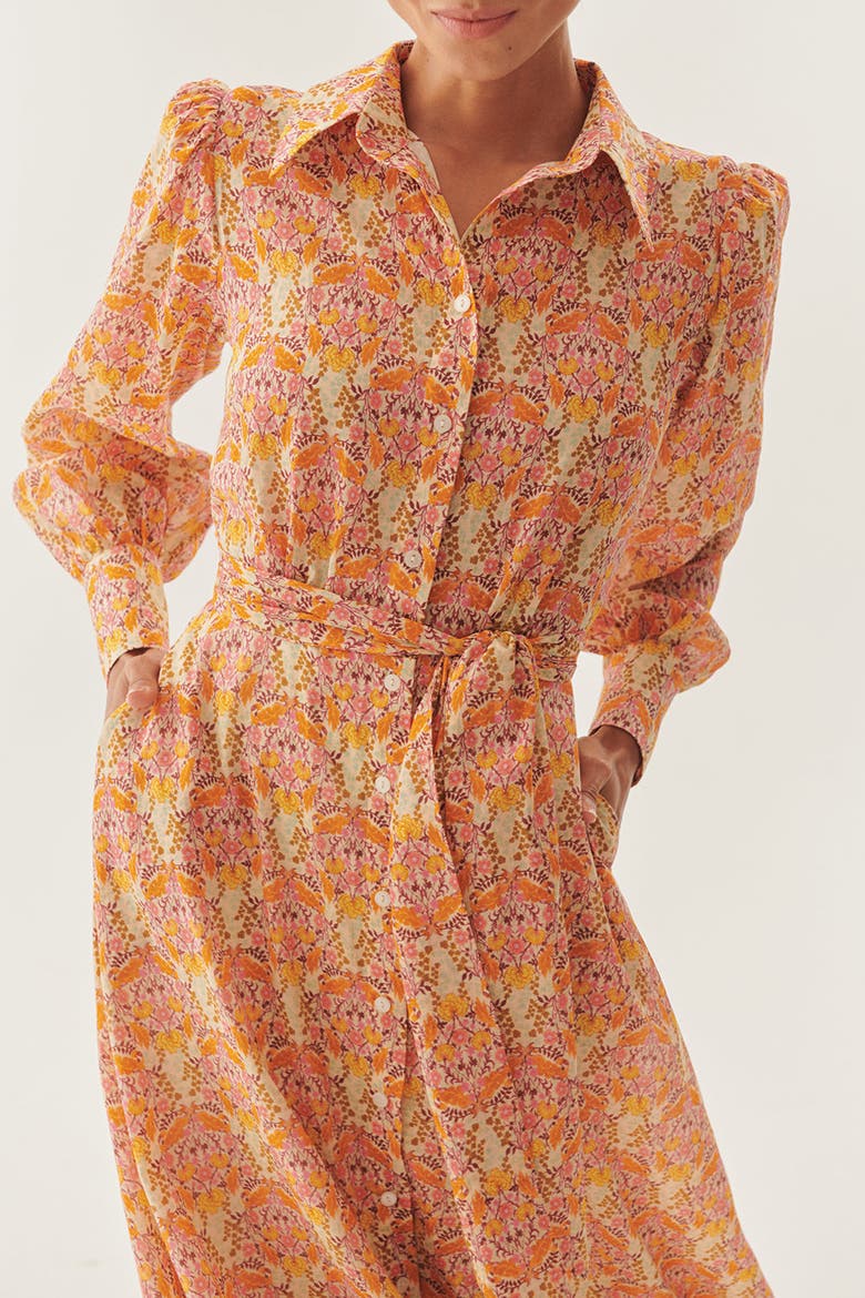 Allison Midi Dress, Alternate, color, MULTI COLOR