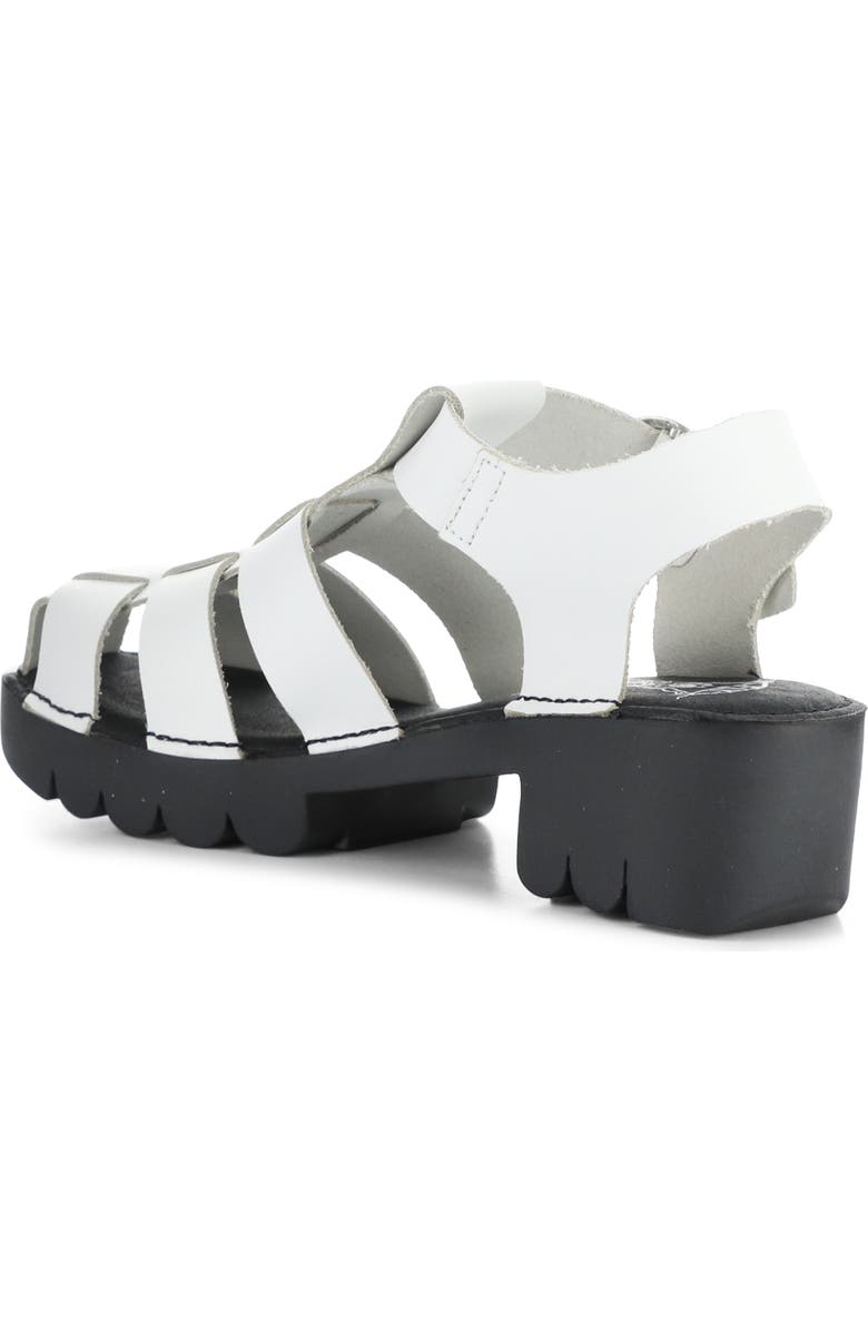 Fly London Emme Platform Fisherman Sandal, Alternate, color, 009 Off White Bridle