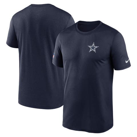 Men's Nike Navy Dallas Cowboys Sideline Legend Small Logo Dri-FIT T-Shirt