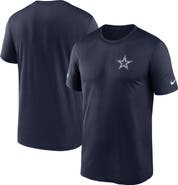 Nike Men's Nike Navy Dallas Cowboys Sideline Legend Small Logo Dri-FIT T-Shirt