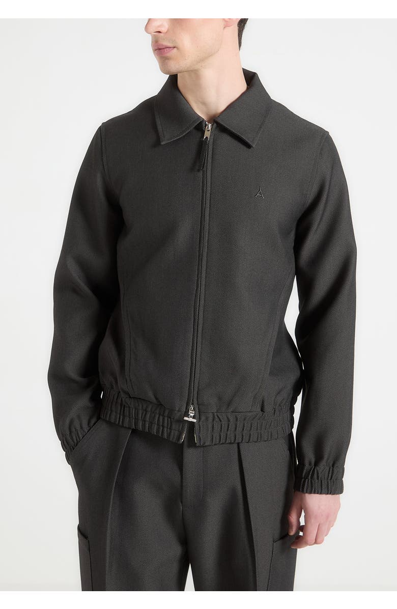 Manière De Voir Sullivan Harrington Jacket, Alternate, color, Grey