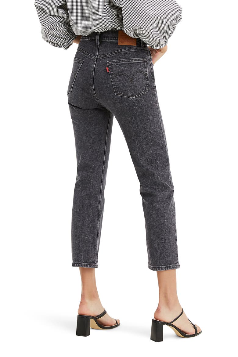 Levi's® 501® High Waist Crop Straight Leg Jeans, Alternate, color, CABO FADE