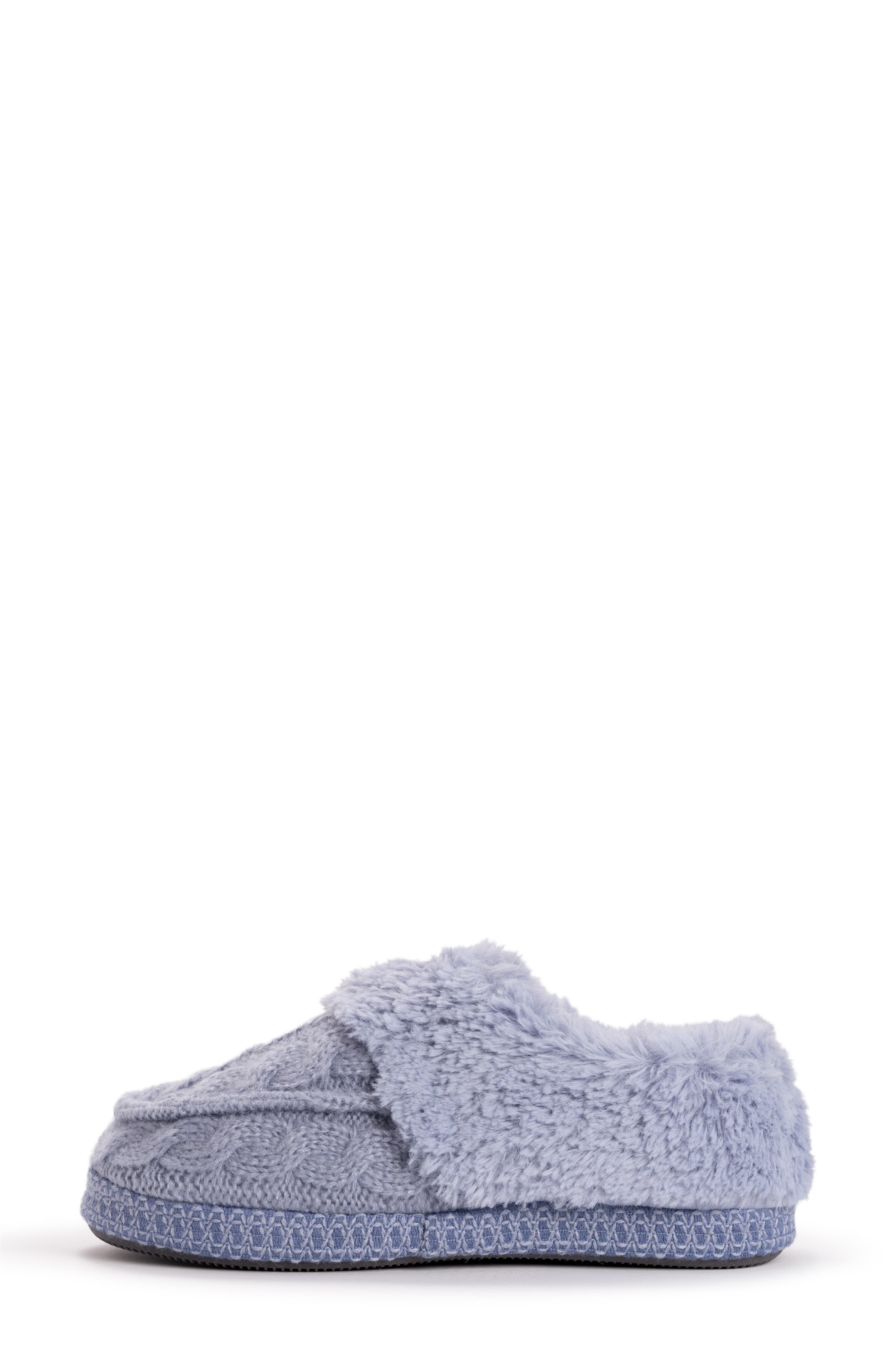 MUK LUKS Moselle Faux Shearling Clog Slipper, Alternate, color, Moonstone