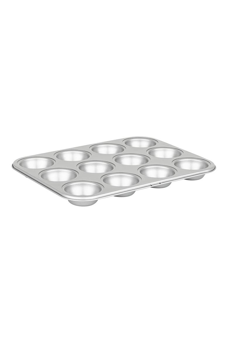 12 Cup Muffin Pan, Main, color, GREY