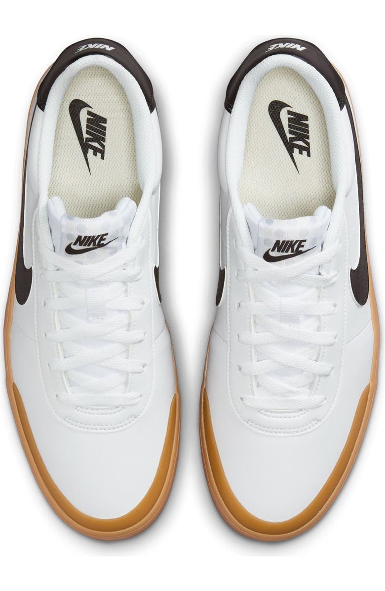 Nike Court Shot Low Top Sneaker, Alternate, color, White/ Gum Light Brown
